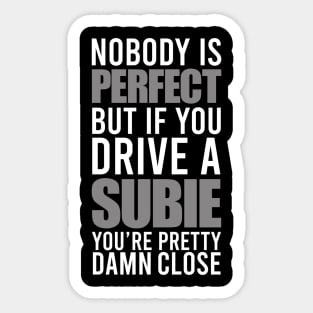 Subie Owners Sticker